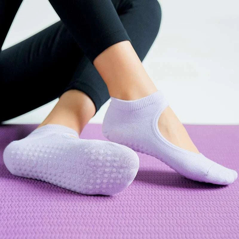 pilates grip socks