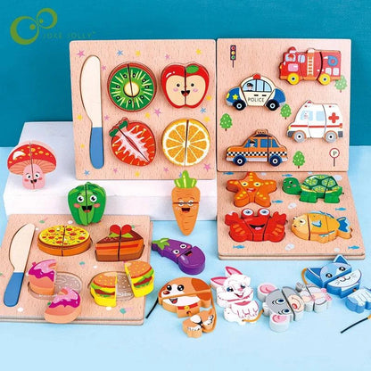 Wooden Play Puzzles