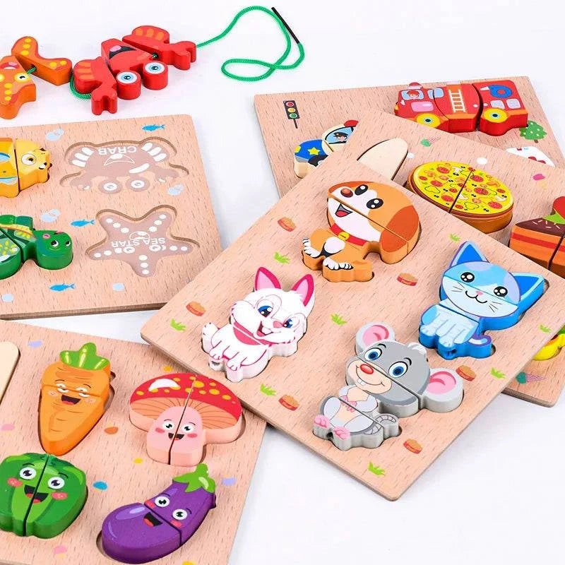 Wooden Play Puzzles