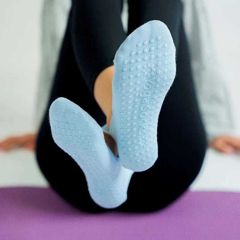 pilates grip socks