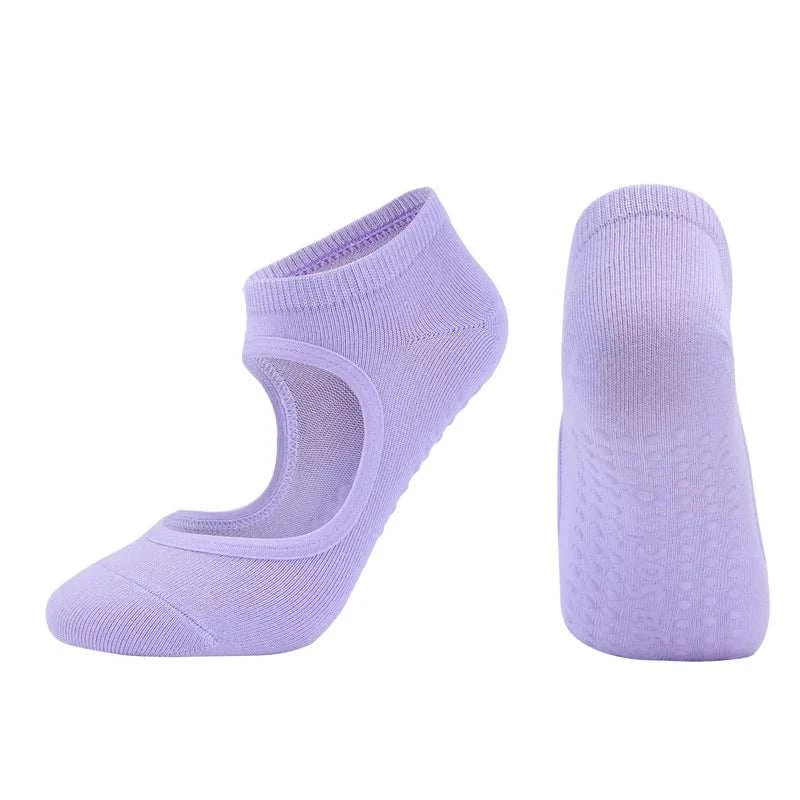 pilates grip socks