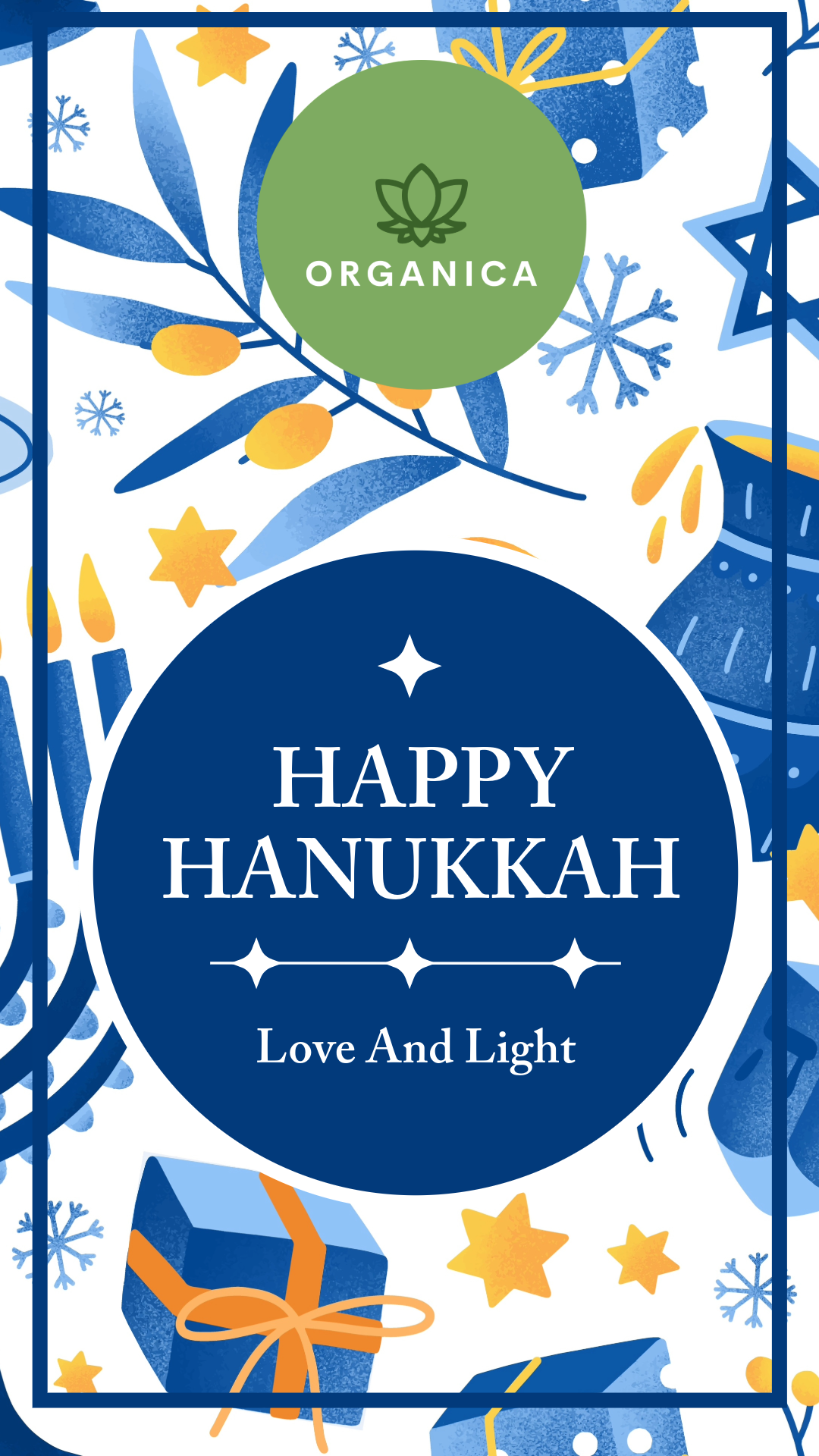 Happy Hanukkah e-Gift Card