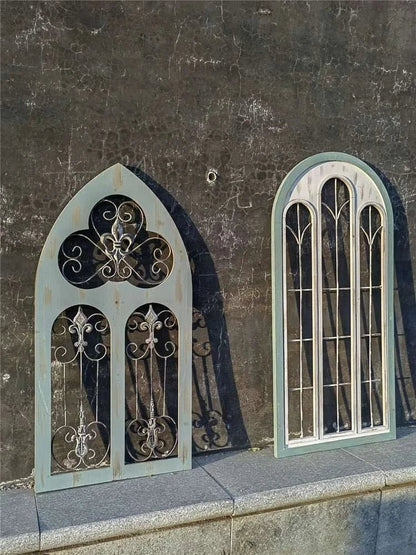 Decorative Arched Window Frames for Wall Decor