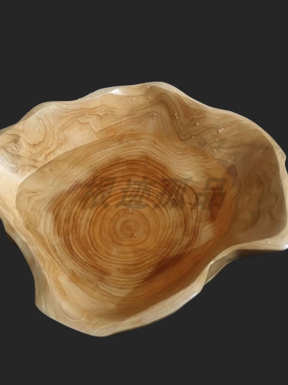 Solid Wood Root Carved Decorative Bowls