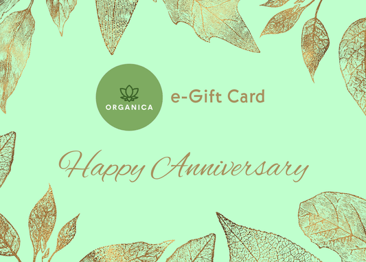 Organica Happy Anniversary e-Gift Card