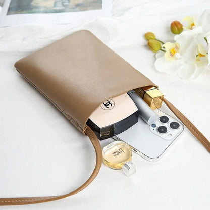 Genuine Leather Crossbody Bag