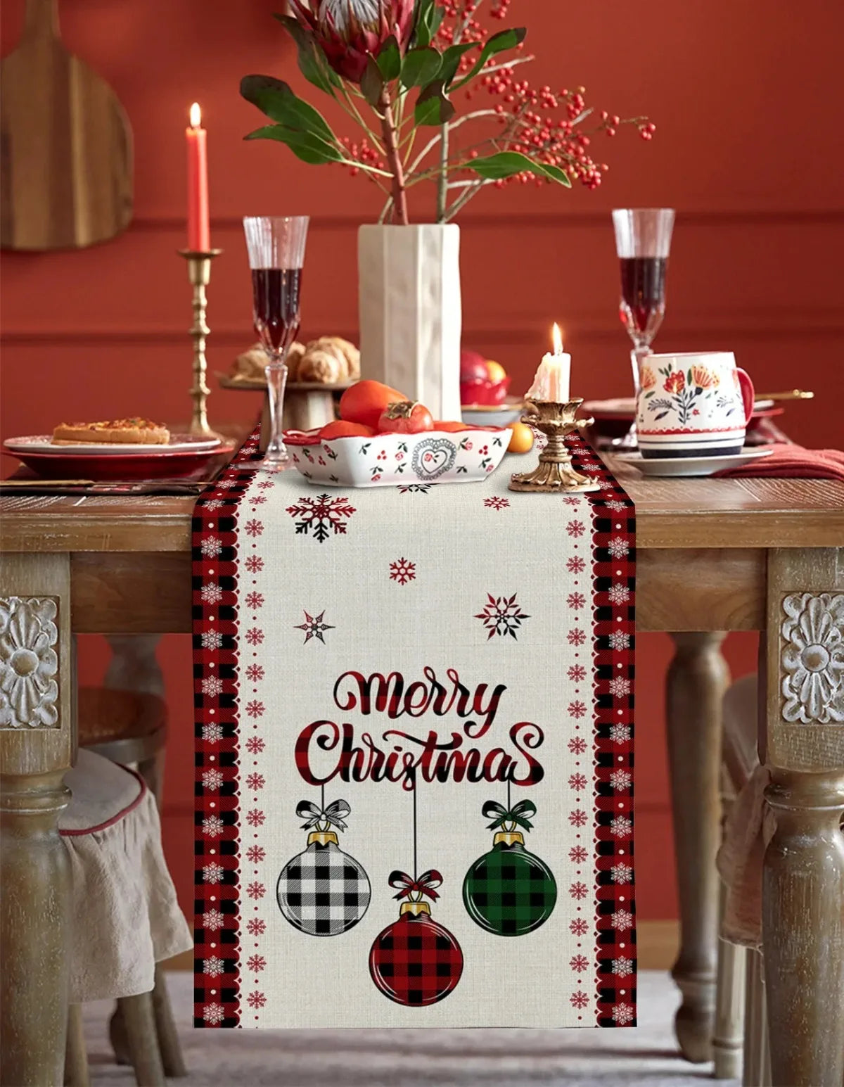 Holiday Linen Table Runners