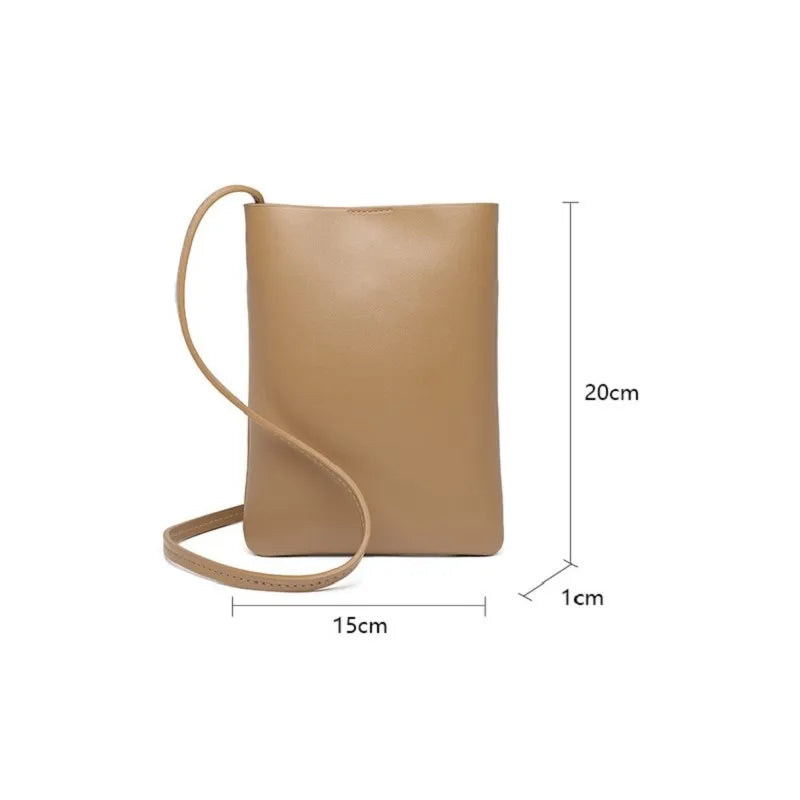 Genuine Leather Crossbody Bag