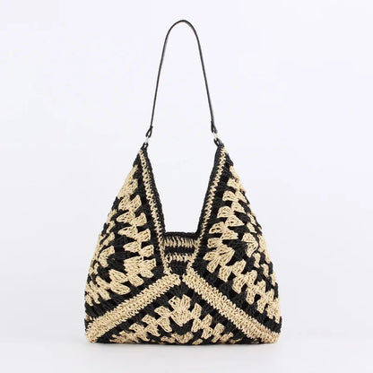 Bohemian Casual Woven Shoulder Bag