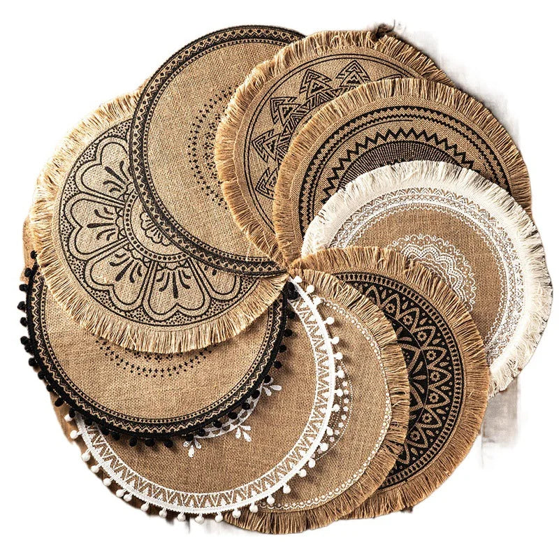 Bohemian Style Place Mats - Set of 4