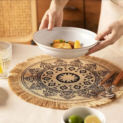 Bohemian Style Place Mats - Set of 4