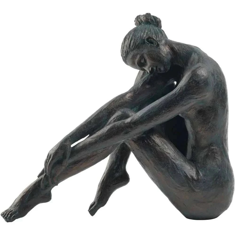 "The Dancer" Resin Bronze Sculpture