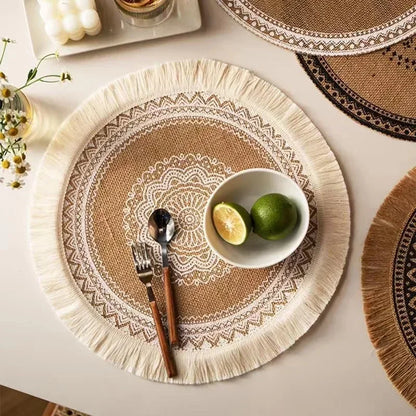 Bohemian Style Place Mats - Set of 4