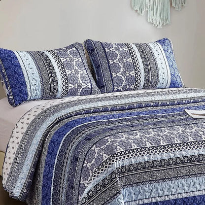 All Season Boho Chic 3 Piece Quilt Sets