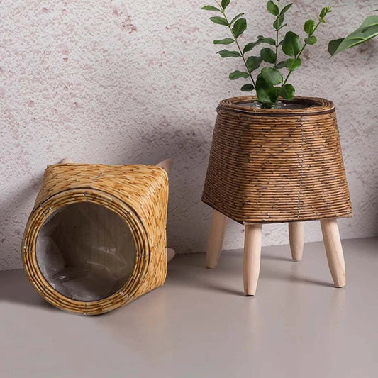 Rattan Decorative Planter Basket