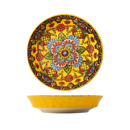 Bohemian Style Dinner Plates