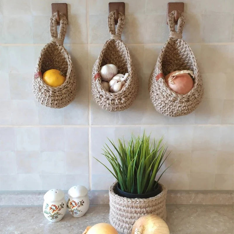 Hand Woven Wall Baskets