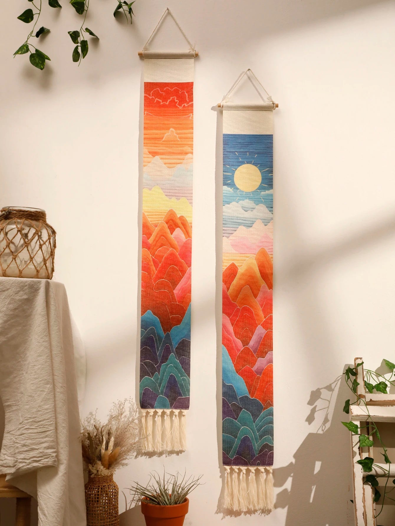 Macrame Boho Wall Tapestries