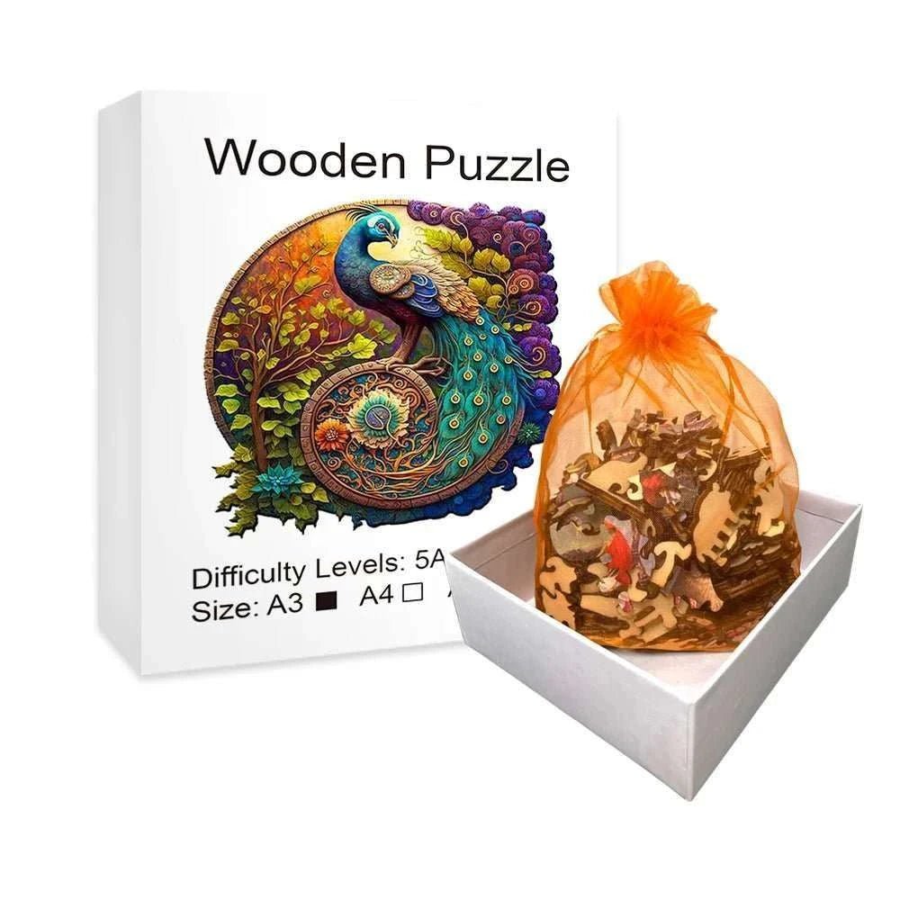 Brain Teaser Wood Puzzles