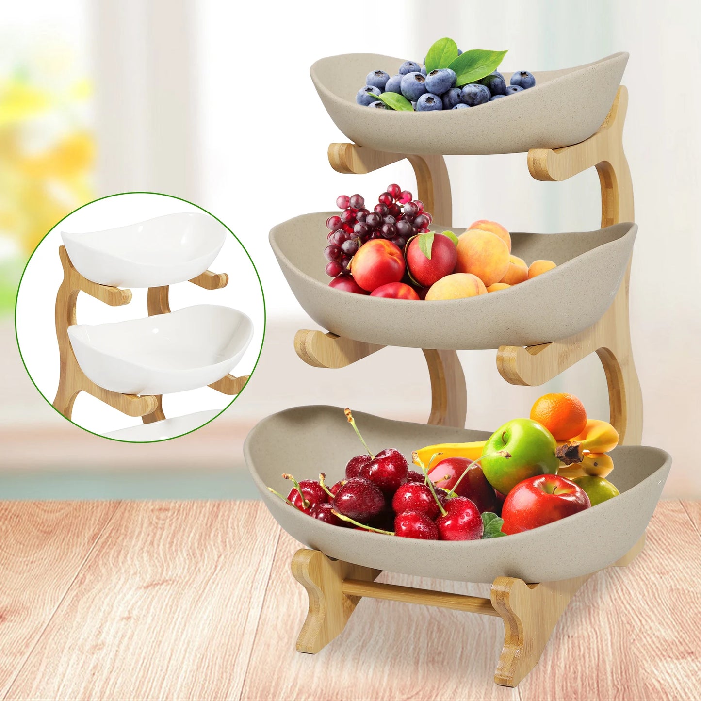 3 Tier Food Display and Serving Rack