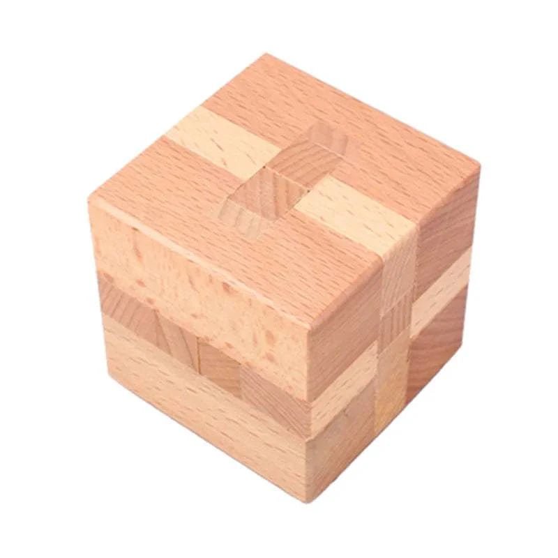 Interlocking Wood Brain Teaser Puzzles