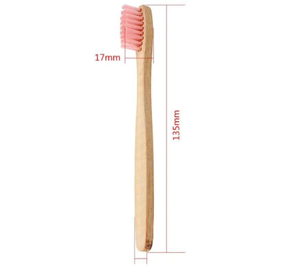 Bamboo Soft Charcoal Bristle Toothbrushes for Kids