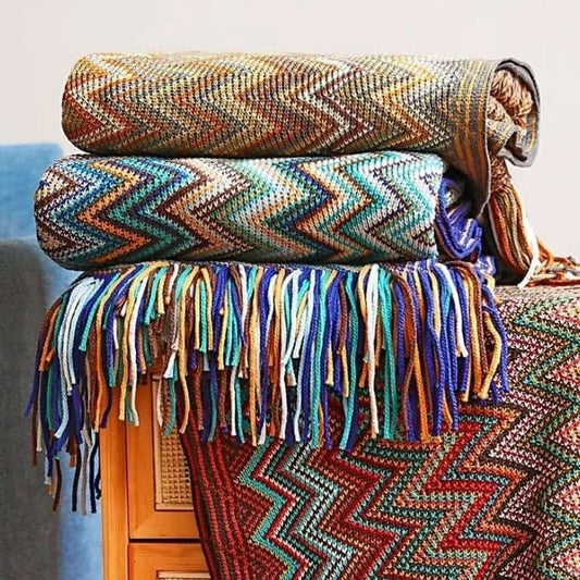 Boho Throw Blankets