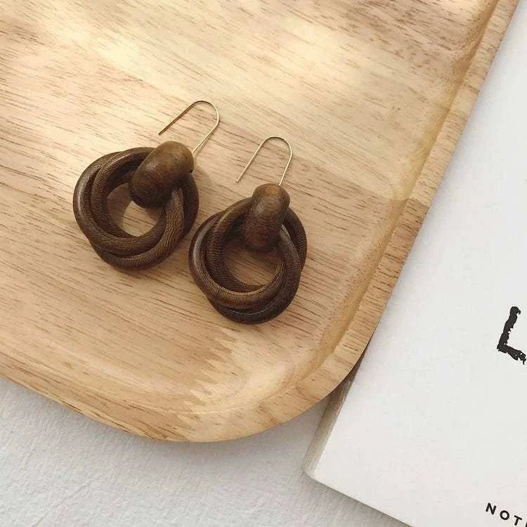 Wood Earrings