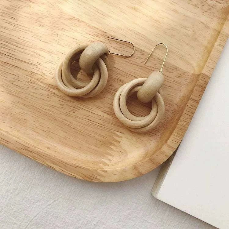 Wood Earrings