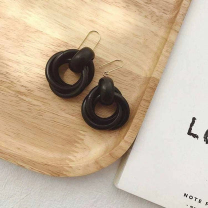 Wood Earrings