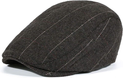 Men'S Flat Ivy Gatsby Newsboy Hat Winter Spring Autumn Driving Cabbie Hunting Cap