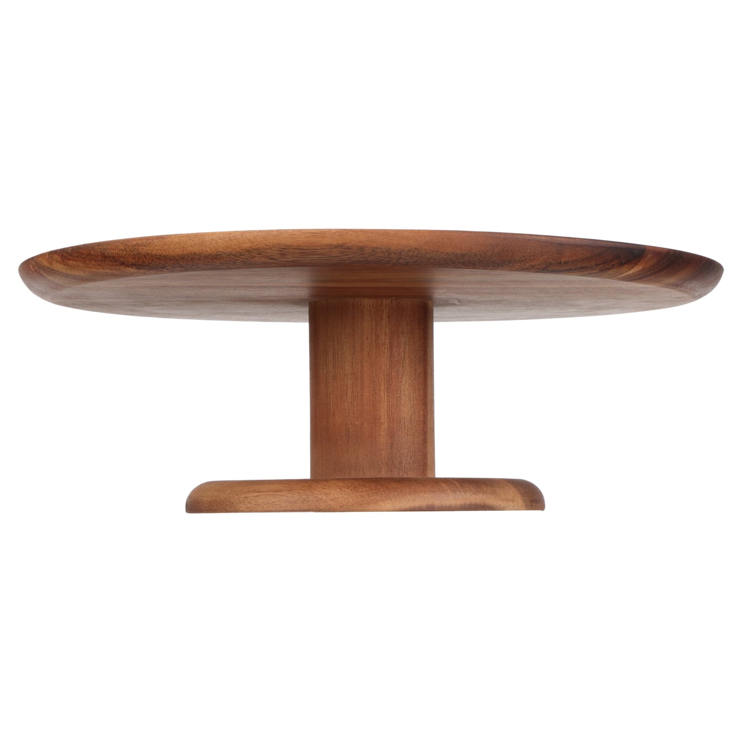 Acacia Wood round Cake Stand