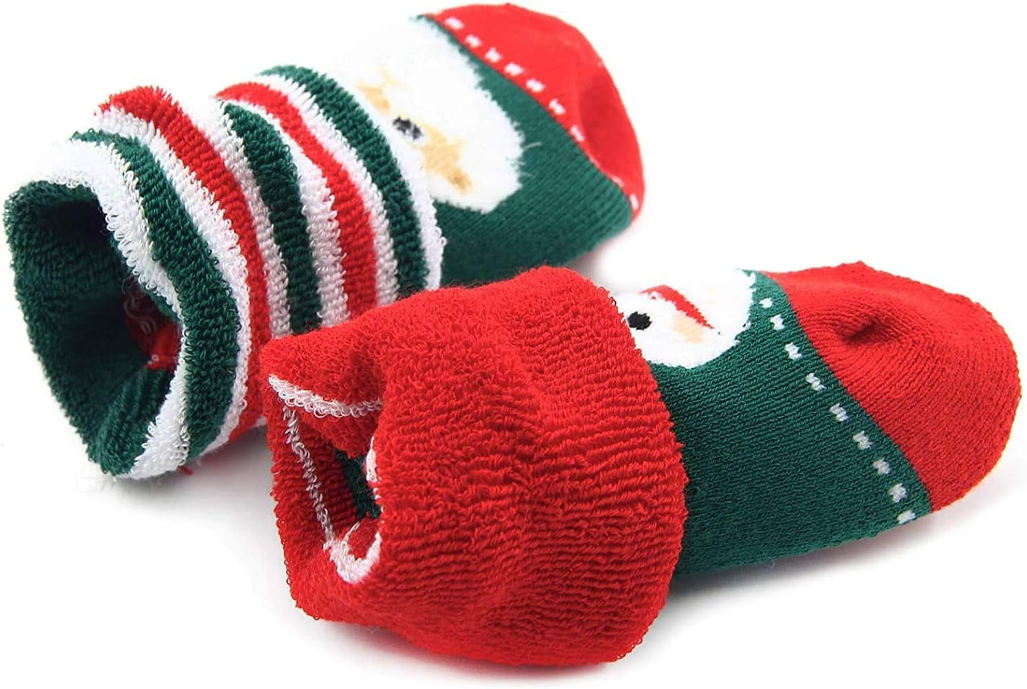 Kids Winter Socks Boys Warm Socks Thick Cotton Thermal Crew Socks for Boys 6 Pairs